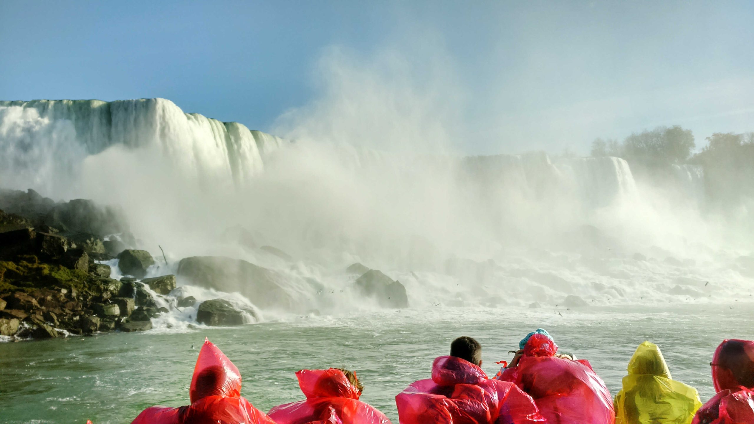 Hornblower boat tour Niagara Falls Canada
