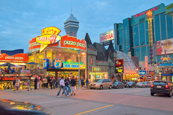 Clifton Hill in Niagara