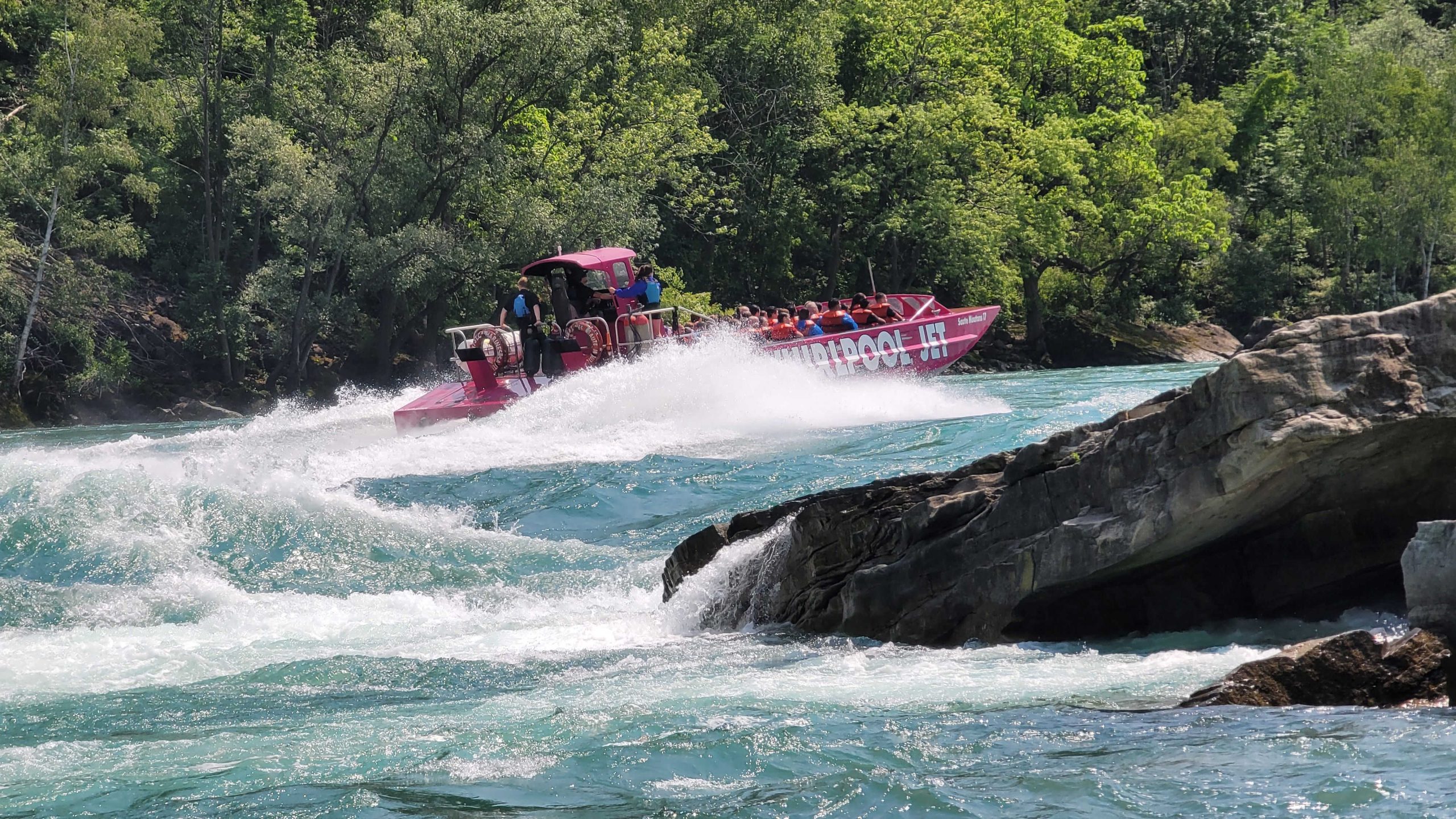 Whirlpool Jet Boat Tour, Niagara Falls, Canada 