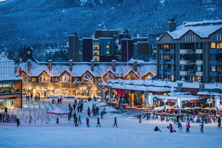 Go on a ski retreat in Whistler