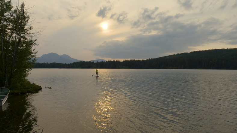 Go paddleboarding and fishing while staying at British Columbia’s Liberty Wilderness Lodge