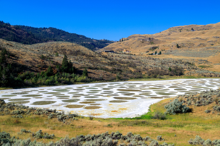 Spotted Lake, British Columbia: Canada’s Most Instagrammable Towns & Natural Wonders