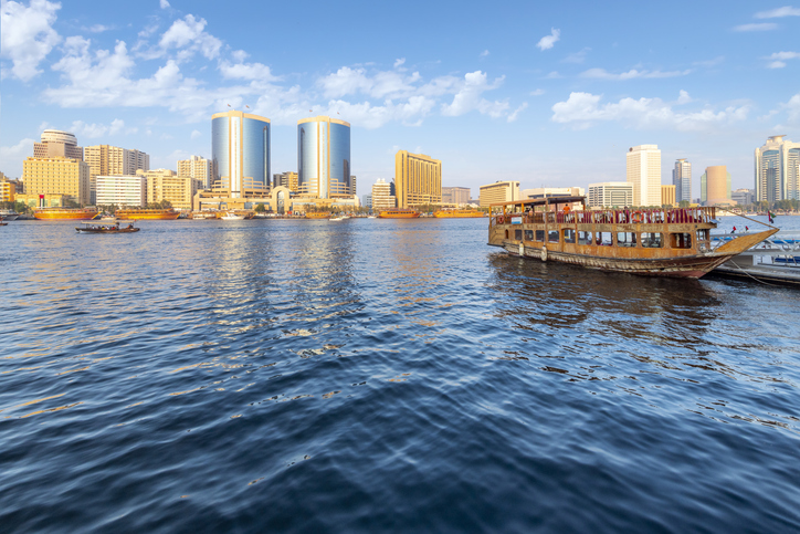 Dubai Creek and Abra Ride