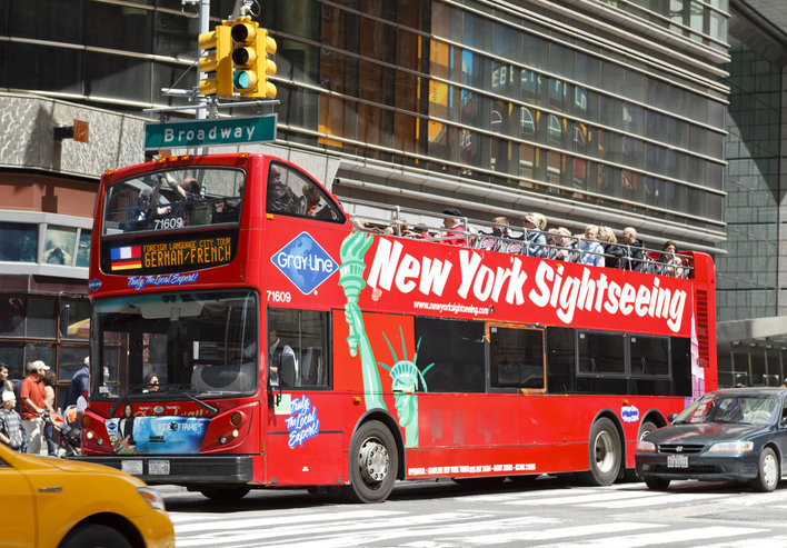 By bus: The best way to see NYC from different angles