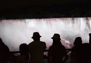 Journey Behind the Falls tunnel portal at Table Rock Centre Niagara