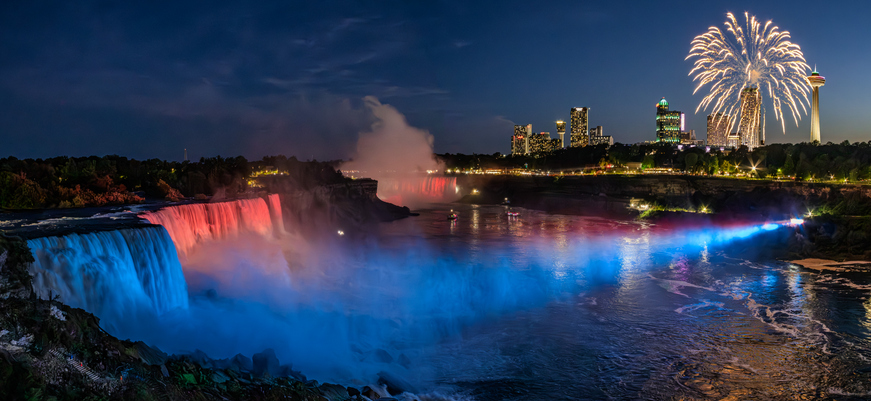 Niagara Falls Fireworks