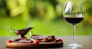 Niagara Falls fine dining experience at a vineyard restaurant with wine pairing