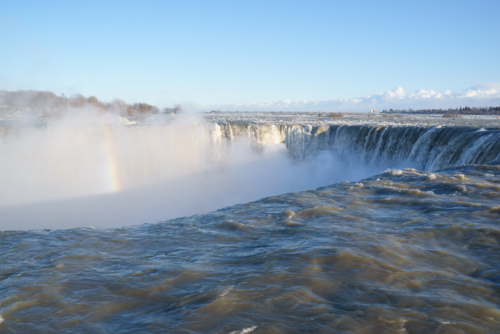 Niagara Falls - Back to Gushing Water